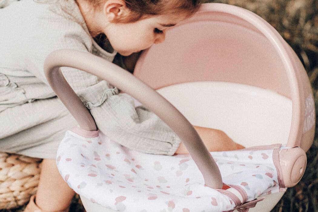 Wózek SMOBY Baby Nurse zabawa nauka kreatywność materiały rozwój