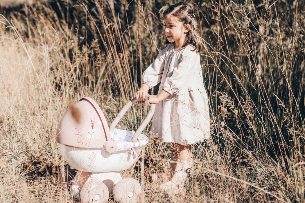 Wózek SMOBY Baby Nurse zabawa nauka kreatywność materiały rozwój