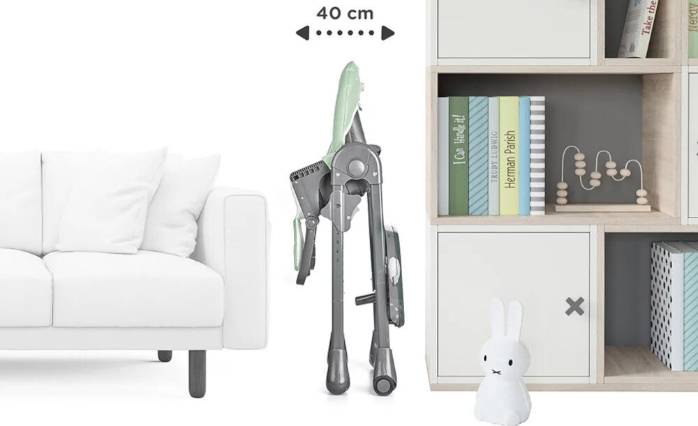 Krzesełko do karmienia KINDERKRAFT Tastee Składanie