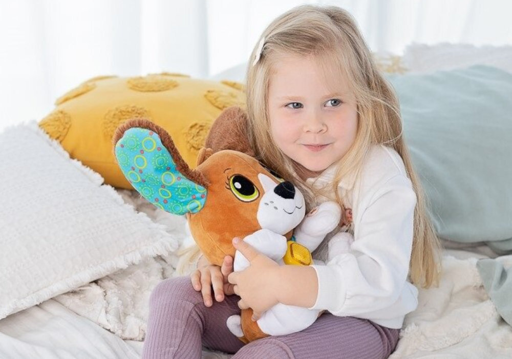 Zabawka interaktywna VTECH Mój Przyjaciel Pies zaufanie zabawa śmiech rozwój