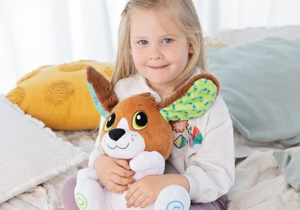 Zabawka interaktywna VTECH Mój Przyjaciel Pies zaufanie zabawa śmiech rozwój