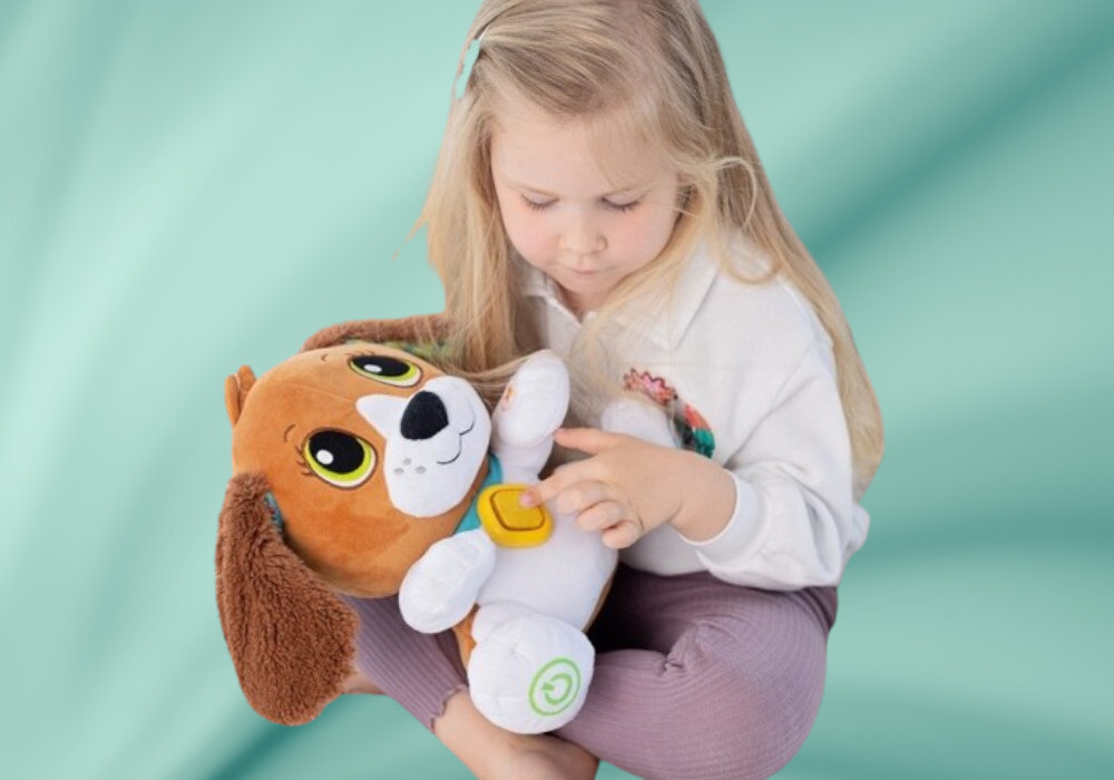 Zabawka interaktywna VTECH Mój Przyjaciel Pies zaufanie zabawa śmiech rozwój