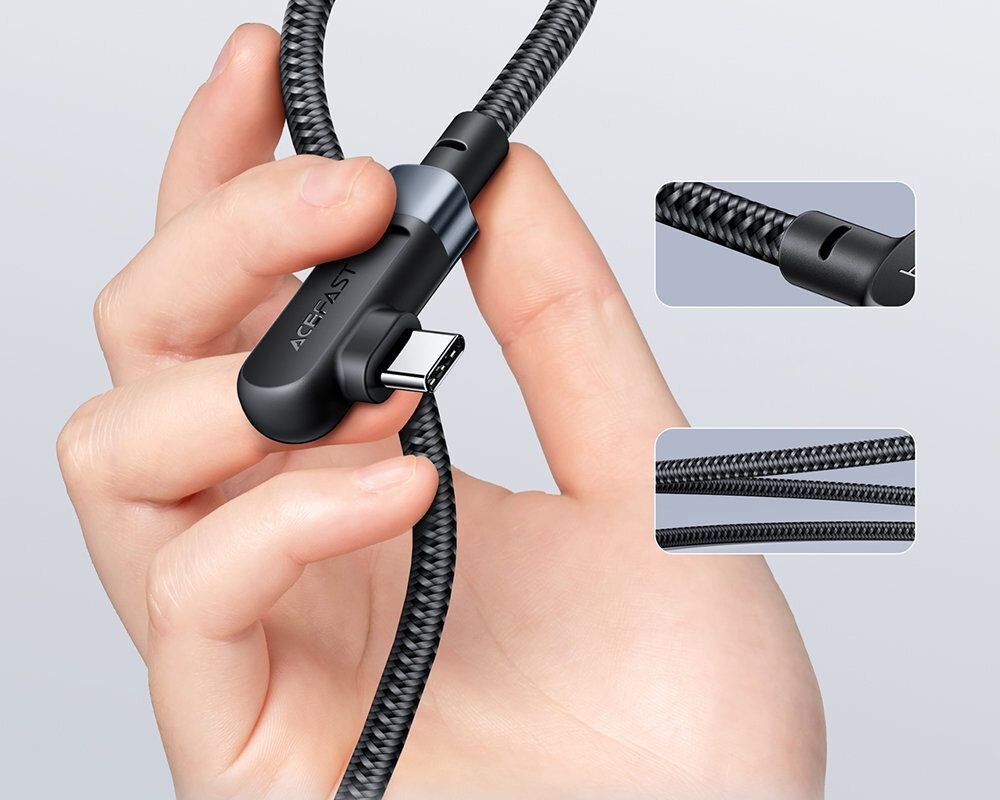 kabel kątowy kabel gamingowy kabel do gier dla graczy kabel usb-c kabel c5-03