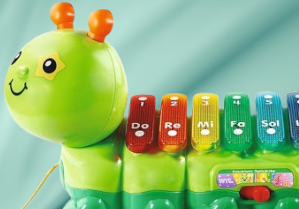 Zabawka interaktywna VTECH Koncertowa Gąsieniczka zaufanie zabawa śmiech rozwój