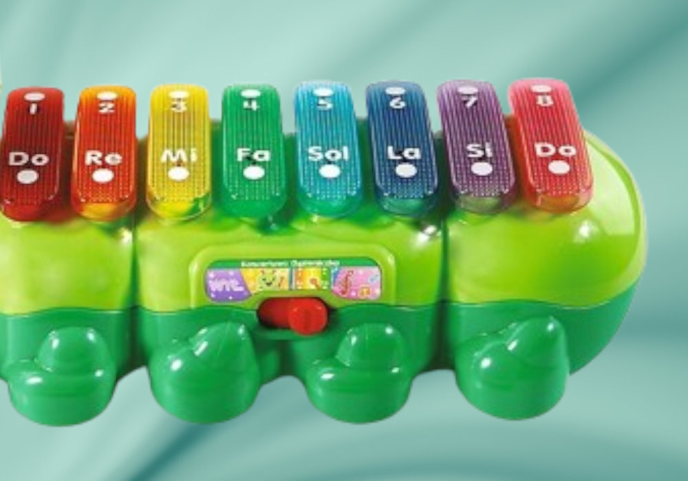 Zabawka interaktywna VTECH Koncertowa Gąsieniczka zaufanie zabawa śmiech rozwój