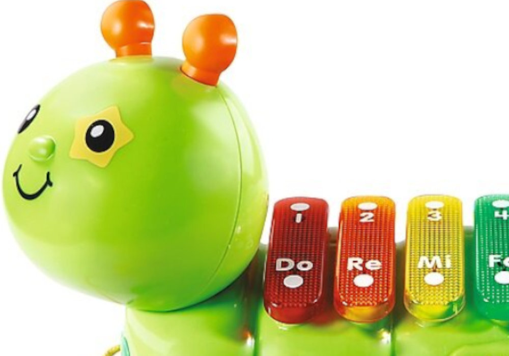 Zabawka interaktywna VTECH Koncertowa Gąsieniczka zaufanie zabawa śmiech rozwój