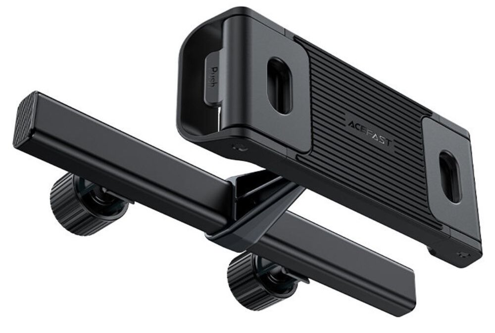 Uchwyt na telefon i tablet ACEFAST D8 Czarny uchwyt na zagłówek do auta uchwyt na smartfon uchwyt na fotel uchwyt acefast d8