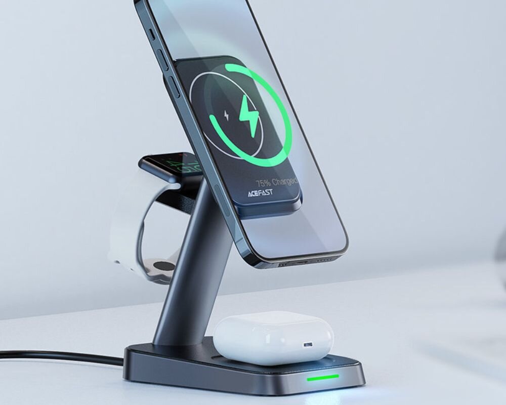 ładowarka szybka magsafe ładowarka ładowarka bezprzewodowa ładowarka acefast e3