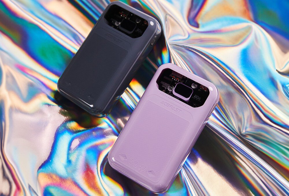 powerbank acefast sparkling series m2 power bank bank energii