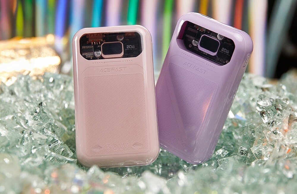 powerbank acefast sparkling series m2 power bank bank energii