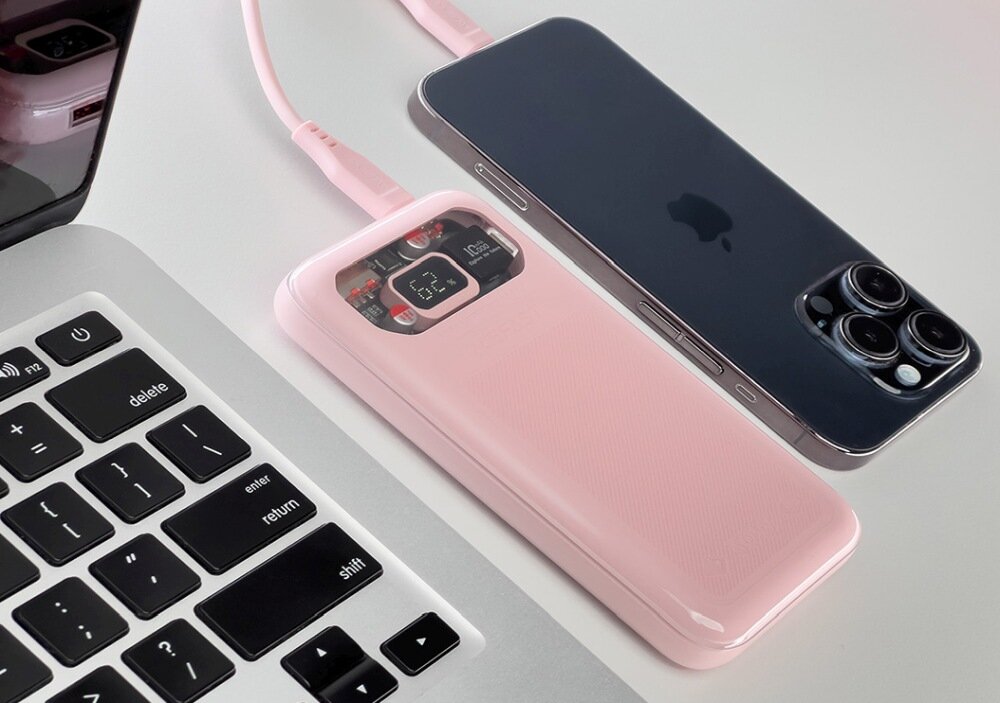 powerbank acefast sparkling series m1 power bank bank energii