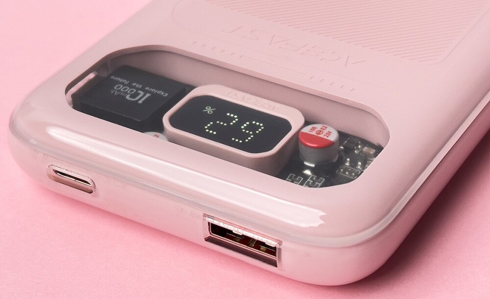 powerbank acefast sparkling series m1 power bank bank energii