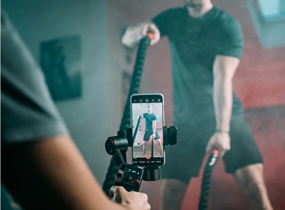 Gimbal HOHEM iSteady M6 Kit tryby funkcje