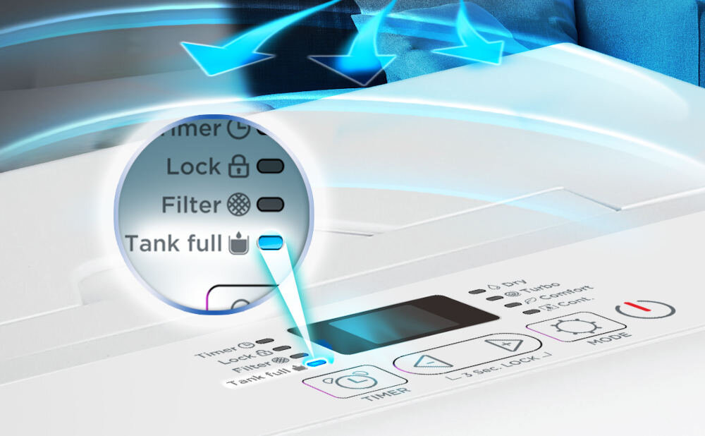 Osuszacz TCL DEM50EB Użytkowanie dwa sposoby