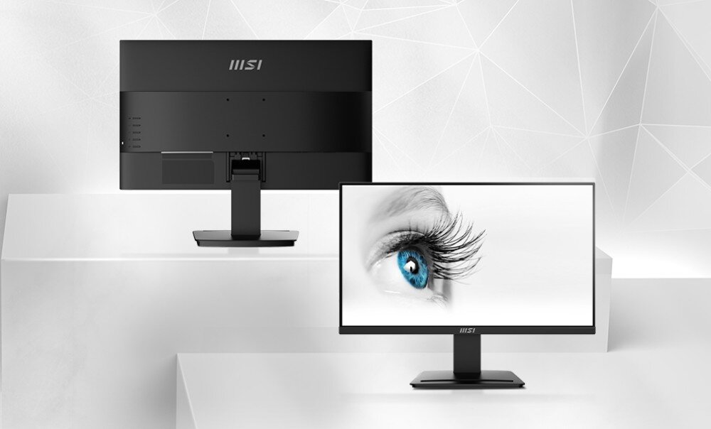 Monitor MSI Pro MP2412 23.8 1920x1080px 100Hz 1 ms [MPRT] wygląd obudowa