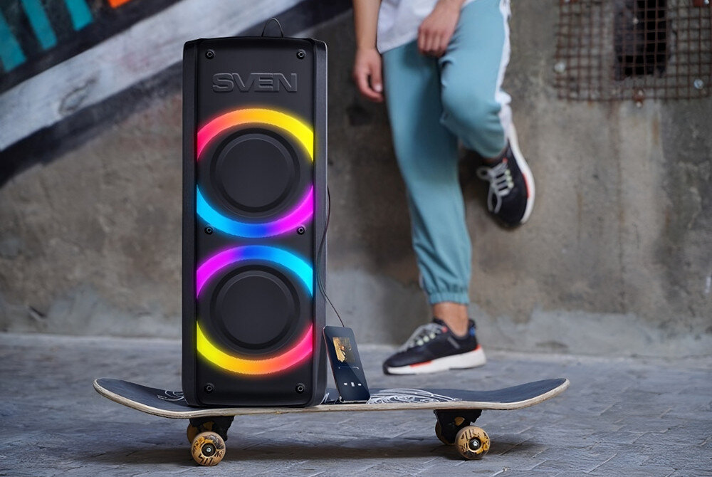Power audio SVEN PS-710 parametry dźwięk moc