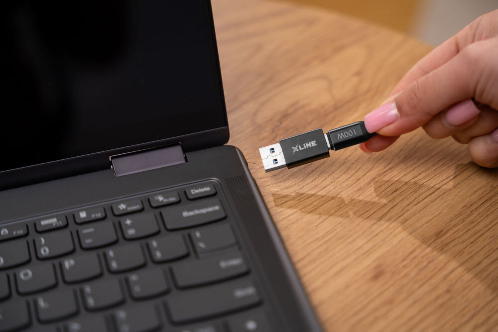 Adapter USB Typ-C - USB XLINE Czarny 3A 5 gb/s