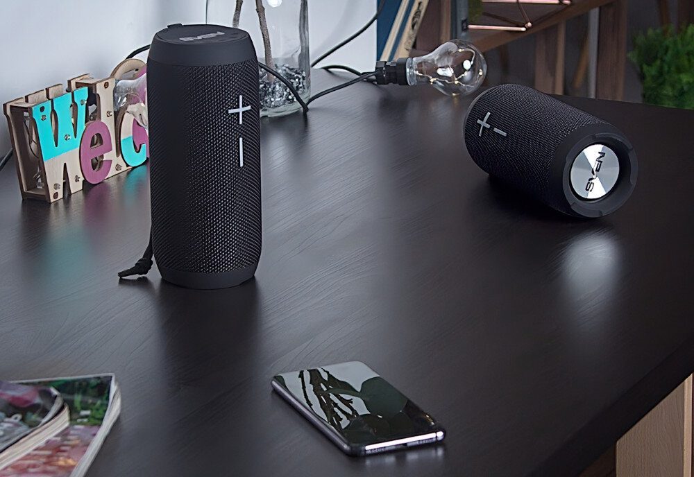 Głośnik mobilny SVEN PS-210 Czarny podłączenie Bluetooth TWS zasięg