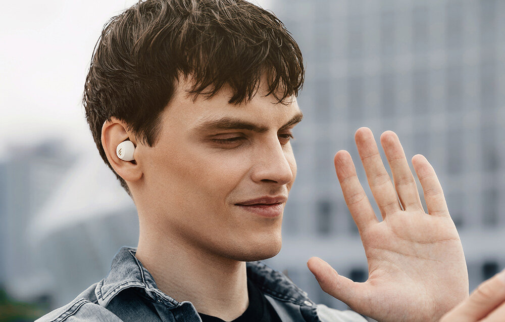 Słuchawki dokanałowe EDIFIER X3 Lite design komfort lekkość dźwięk jakość wrażenia słuchowe ergonomia lekkość sport aktywność podróże czas pracy działanie akumulator 