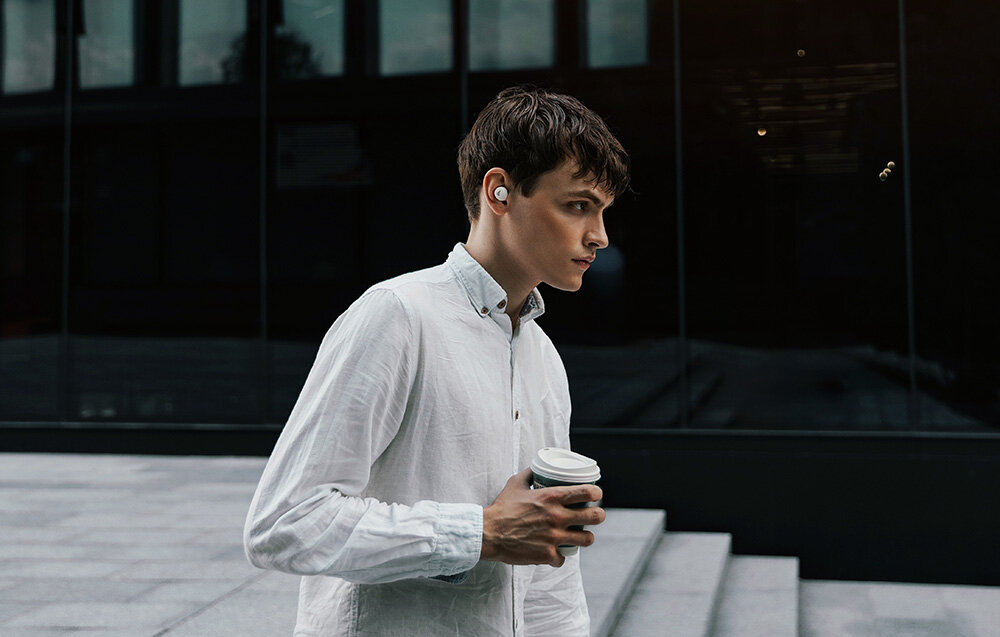 Słuchawki dokanałowe EDIFIER X3 Lite design komfort lekkość dźwięk jakość wrażenia słuchowe ergonomia lekkość sport aktywność podróże czas pracy działanie akumulator 