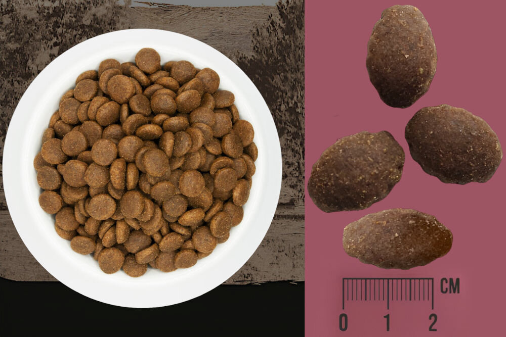 Karma dla psa WIEJSKA ZAGRODA Wołowina z dzikiem 20 kg dawkowanie analiza sklad