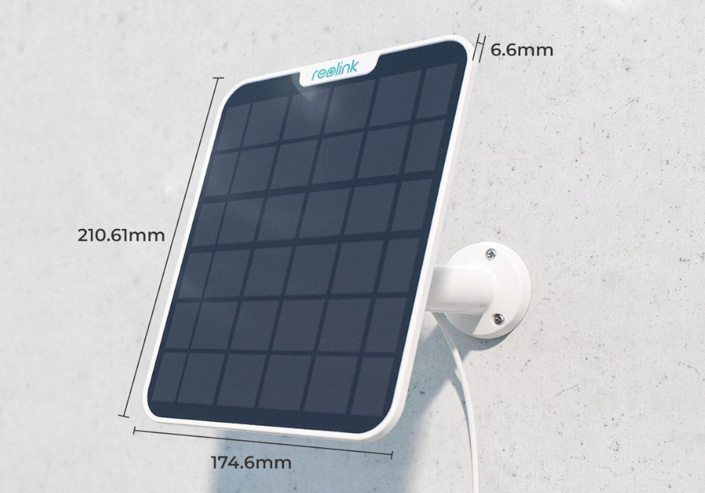 Panel solarny REOLINK 2 Biały bezpieczeństwo energia ekologia pasja rozwiązanie wyposażenie
