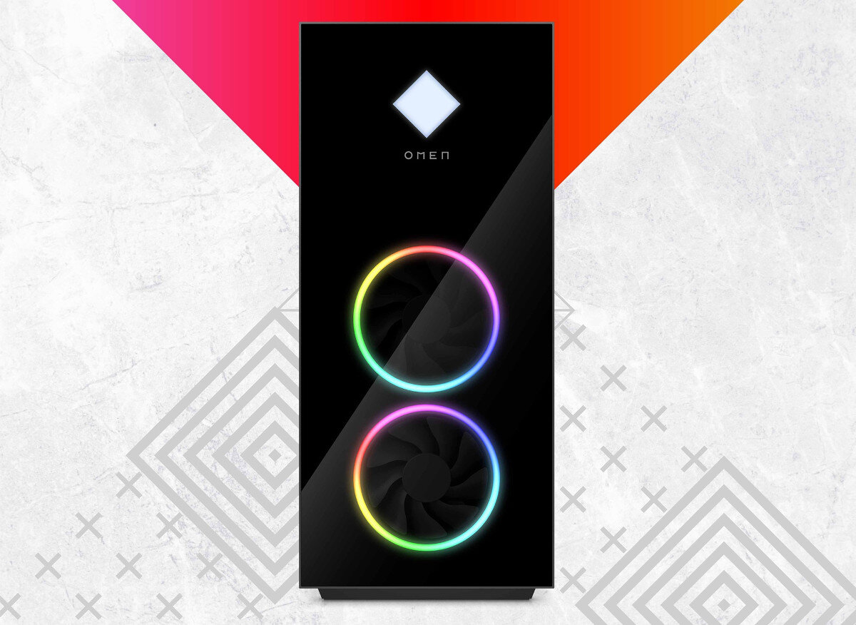 Komputer HP Omen GT21-0049NW R7-5800X 32GB RAM 1TB SSD 1TB HDD GeForce RTX3080 Windows 11 Home dyski pojemność przechowywanie pliki