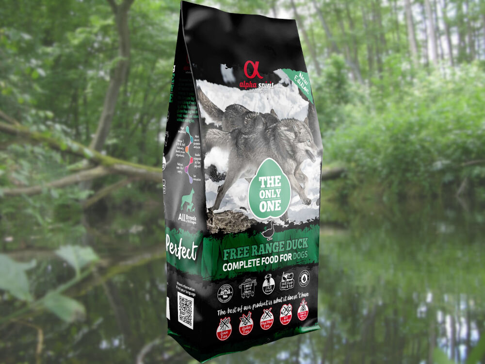 Karma dla psa ALPHA SPIRIT Poultry Drób 12 kg dawkowanie analiza sklad