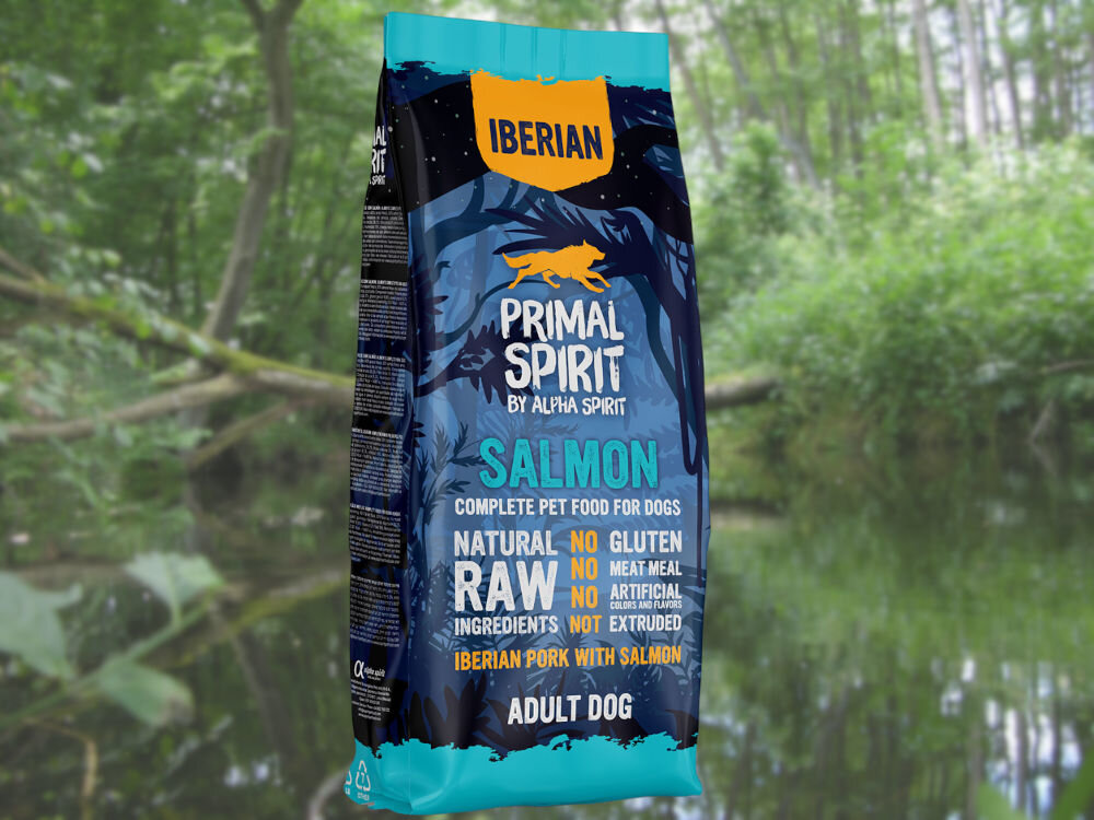 Karma dla psa PRIMAL SPIRIT Iberian Salmon 12 kg dawkowanie analiza sklad