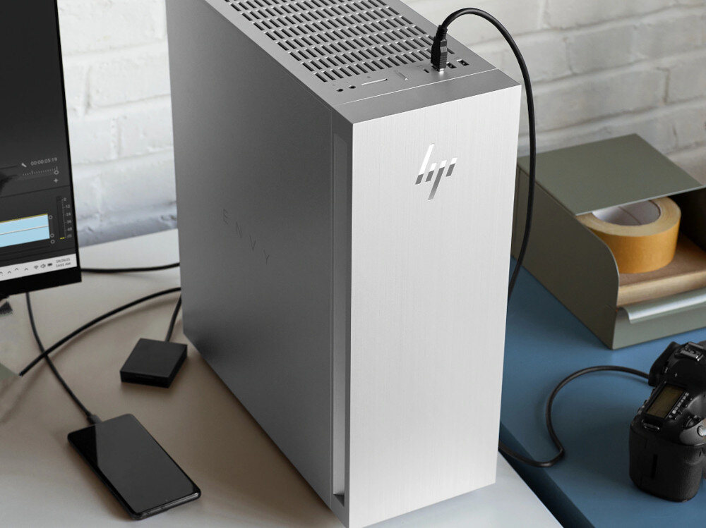 Komputer HP Envy TE02-0002NW i7-12700K 32GB RAM 1TB SSD 1TB HDD GeForce RTX3070 Windows 11 Home łączność Wi-Fi Bluetooth