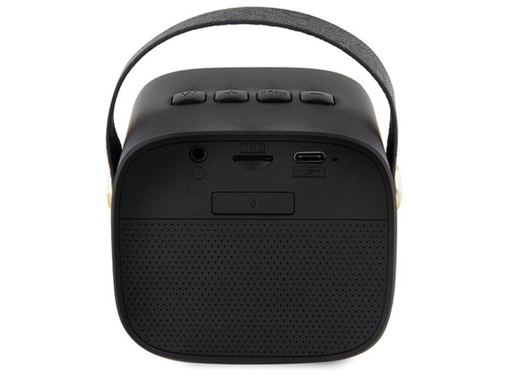 Głośnik mobilny GUESS Speaker Mini 4G wbudowanej baterii 1200 mAh wskaźnik LED kabel USB-C