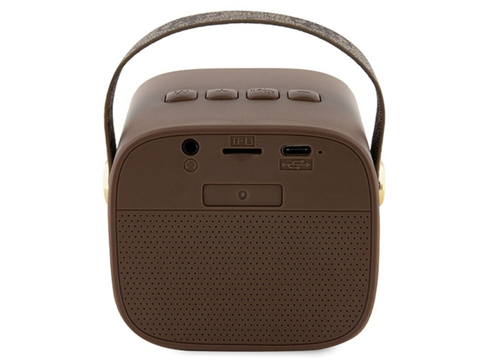 Głośnik mobilny GUESS Speaker Mini 4G wbudowanej baterii 1200 mAh wskaźnik LED kabel USB-C