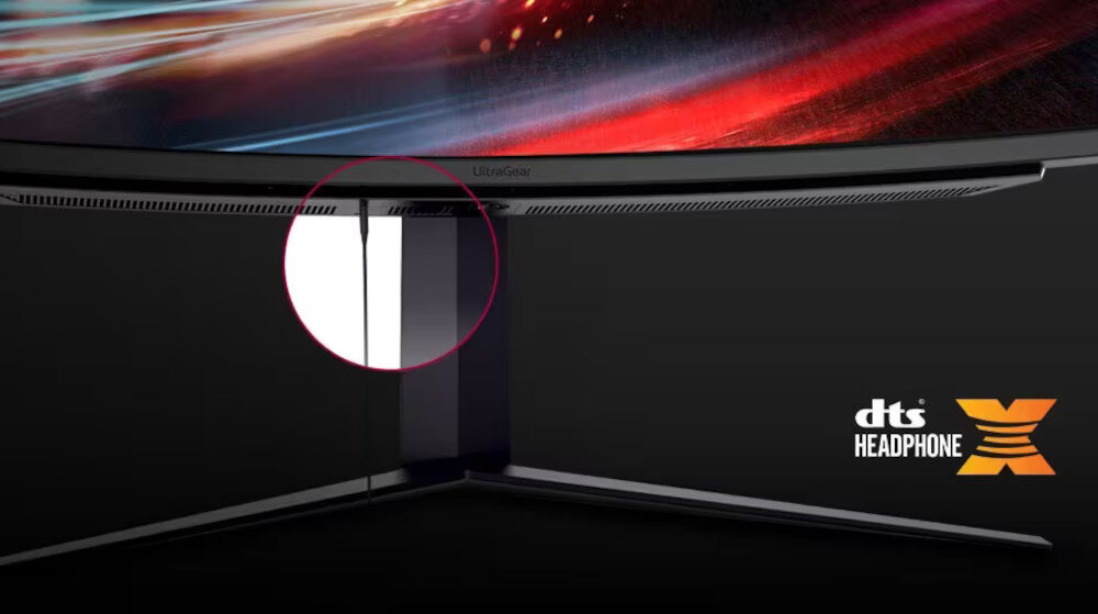 Monitor LG UltraGear 49GR85DC-B 49 5120x1440px 240Hz 1 ms [GTG] Curved słuchawki dźwięk przestrzenny