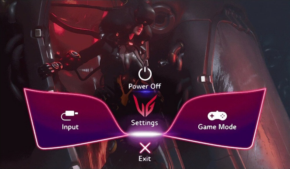 Monitor LG UltraGear 49GR85DC-B 49 5120x1440px 240Hz 1 ms [GTG] Curved ustawienia menu sterowanie parametry