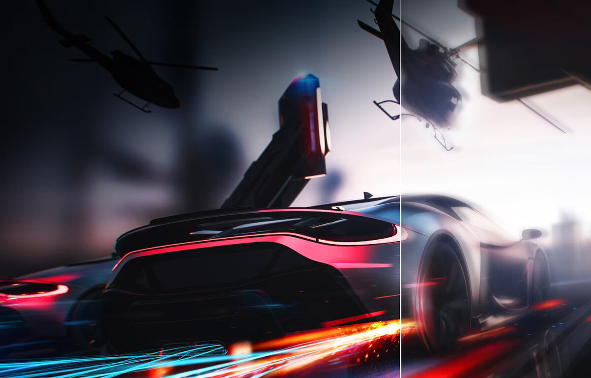 Monitor LG UltraGear 49GR85DC-B 49 5120x1440px 240Hz 1 ms [GTG] Curved płynność czestotliwość czas reakcji opóźnienie