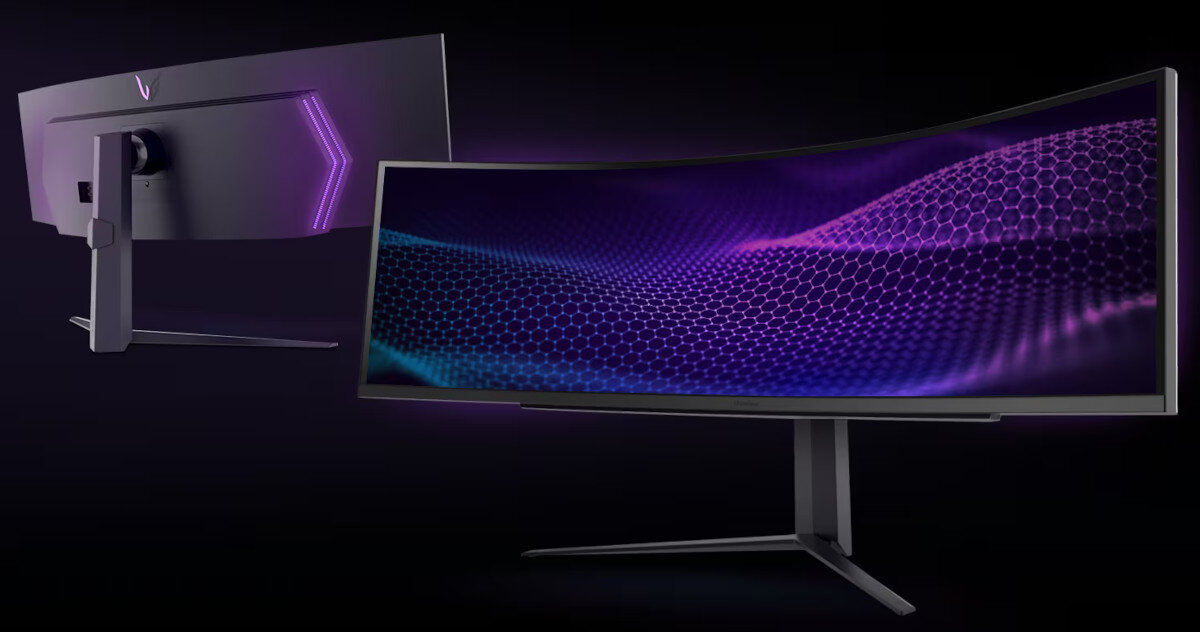 Monitor LG UltraGear 49GR85DC-B 49 5120x1440px 240Hz 1 ms [GTG] Curved podświetlenie konstrukcja ramka podstawa regulacja ergonomia