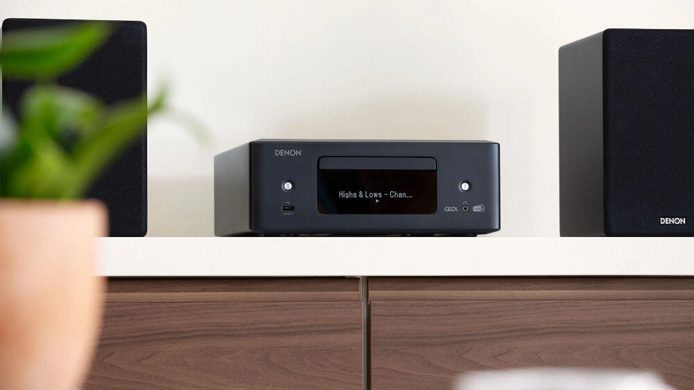Wieża DENON Ceol N12 DAB - źródła dźwięku