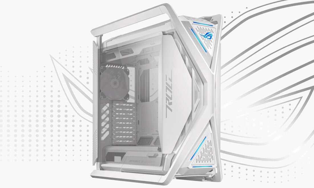 Obudowa ASUS ROG Hyperion GR701 - Wysokiej klasy materiały  