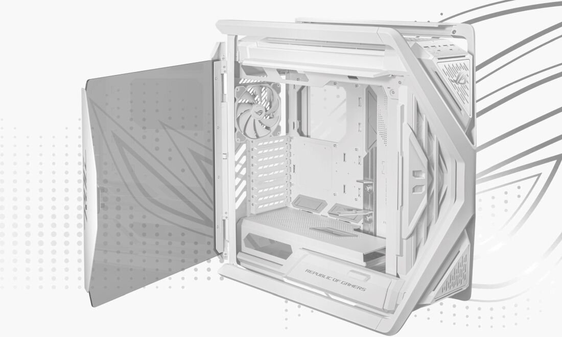 Obudowa ASUS ROG Hyperion GR701 - Łatwy dostęp 