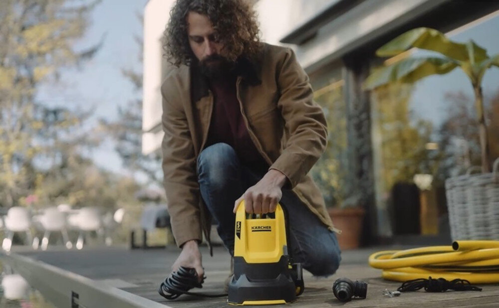 Pompa zanurzeniowa do wody KARCHER SP 9.500 Dirt moc 280 W temperatura glebokosc zanurzenia