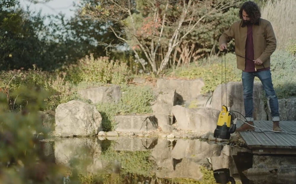 Pompa zanurzeniowa do wody KARCHER SP 22.000 Dirt moc 750 W temperatura glebokosc zanurzenia