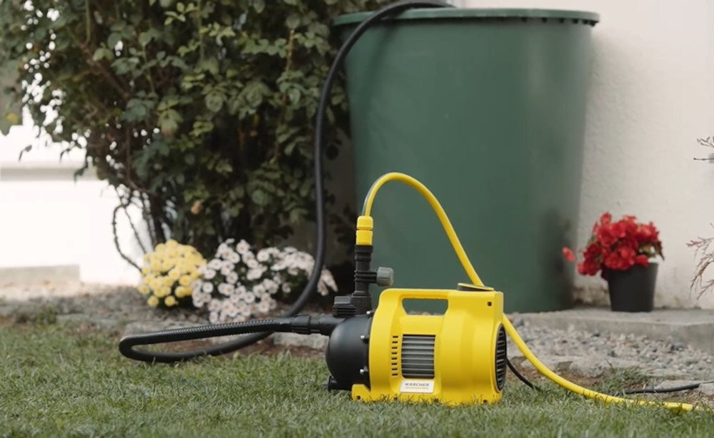 Pompa do wody KARCHER BP 5.000 Garden Set Plus cisnienie 3,6 bara glebokosc do 8 metrow temperatura 