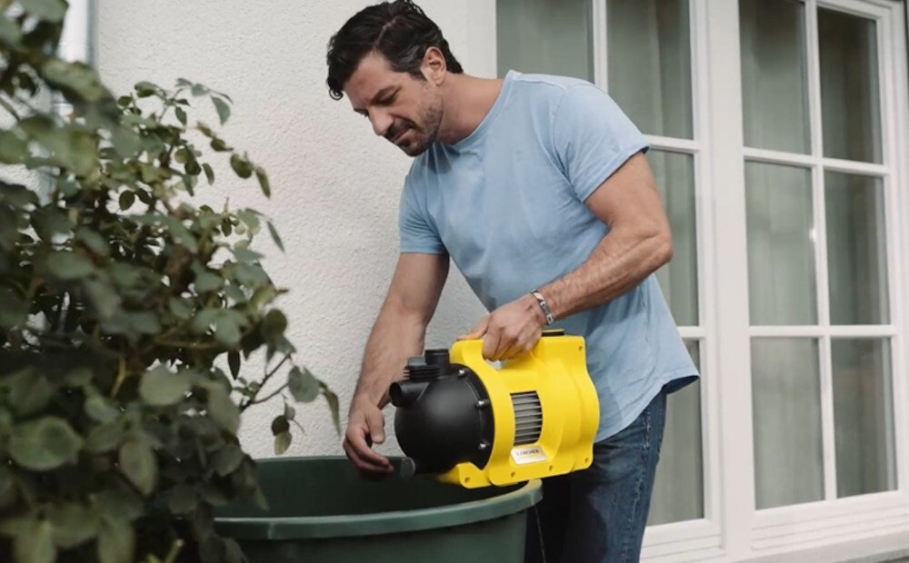 Pompa do wody KARCHER BP 5.000 Garden Set Plus Automatyczne opróżnianie zabezpieczenie zamarzaniem Ergonomiczny kształt wygoda komfort
