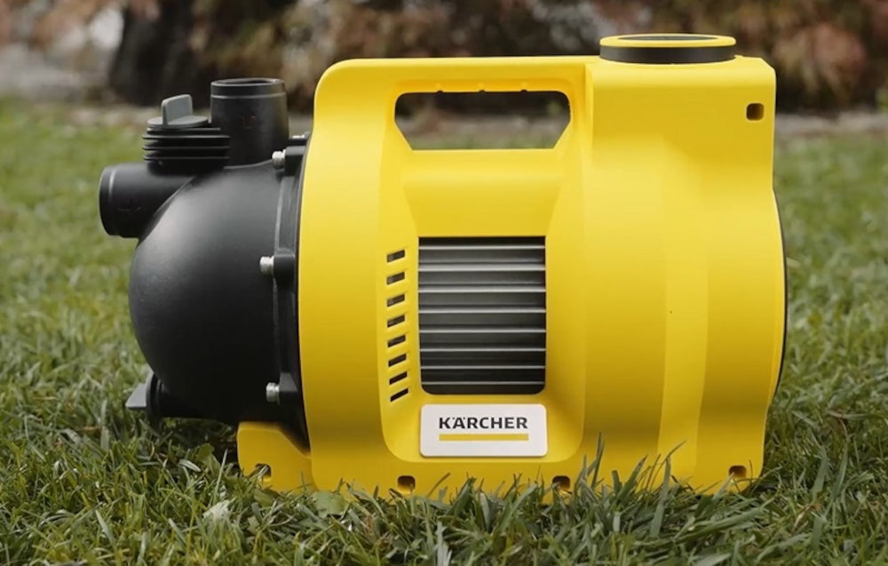 Pompa do wody KARCHER BP 6.000 Garden Set elektryczna moc 1000 W wydajnosc 6000 l/h wysokosc tloczenia 45 m