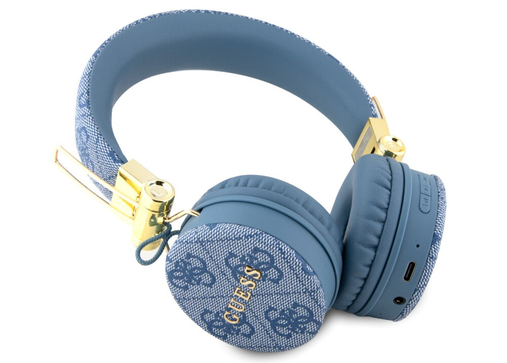 Słuchawki nauszne GUESS 4G Metal Logo dźwięk bezprzewodowe zasięg