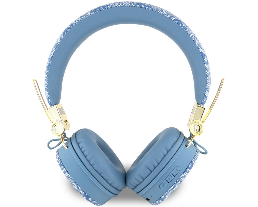 Słuchawki nauszne GUESS 4G Metal Logo jakość dźwięk membrana urządzenie 