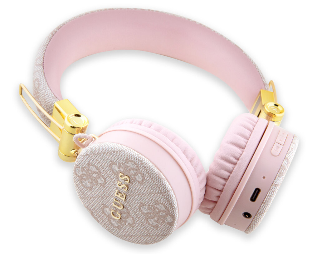 Słuchawki nauszne GUESS 4G Metal Logo dźwięk bezprzewodowe zasięg