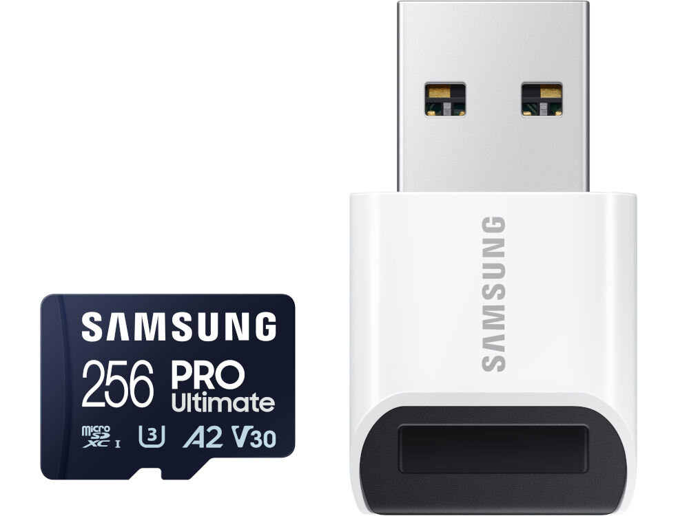 Karta pamięci SAMSUNG Pro Ultimate microSDXC 256GB + Czytnik