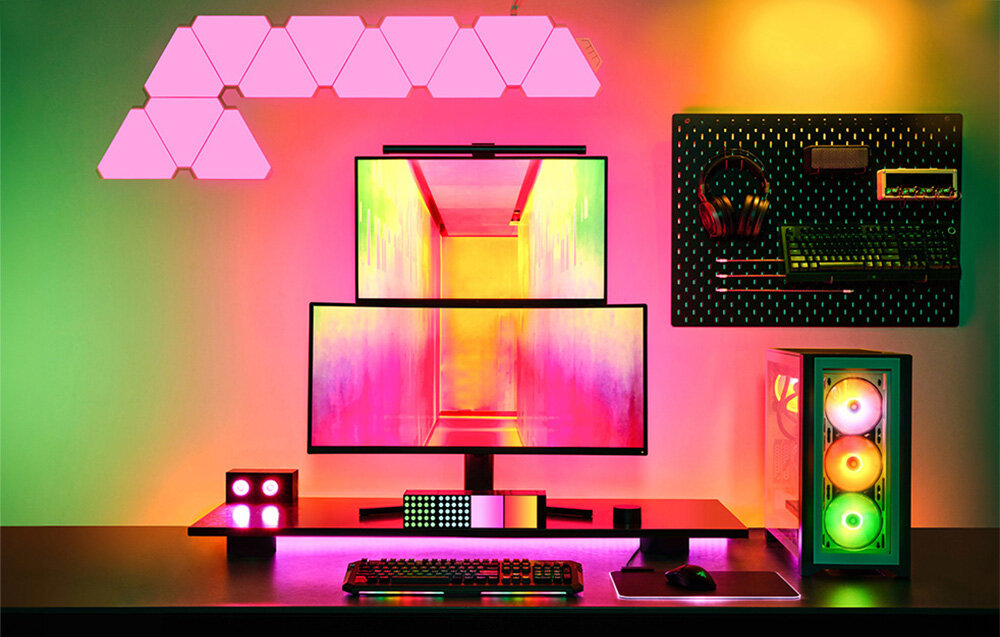 Panel świetlny YEELIGHT Smart Cube Light Spot efekty swietlne laczenie produktow efekty swietlne
