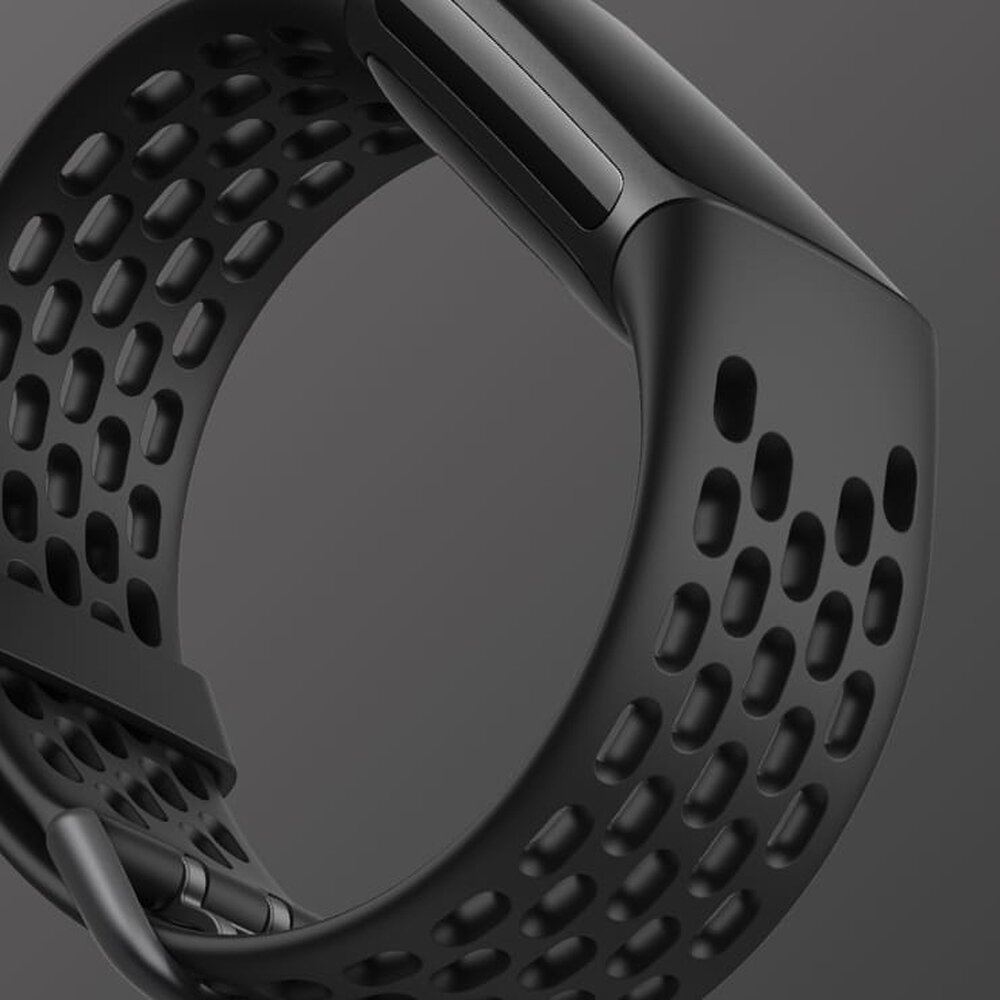 Pasek do Fitbit Sport Band Charge 5/6 L wszechstronny miękki oddychający wodoodporność